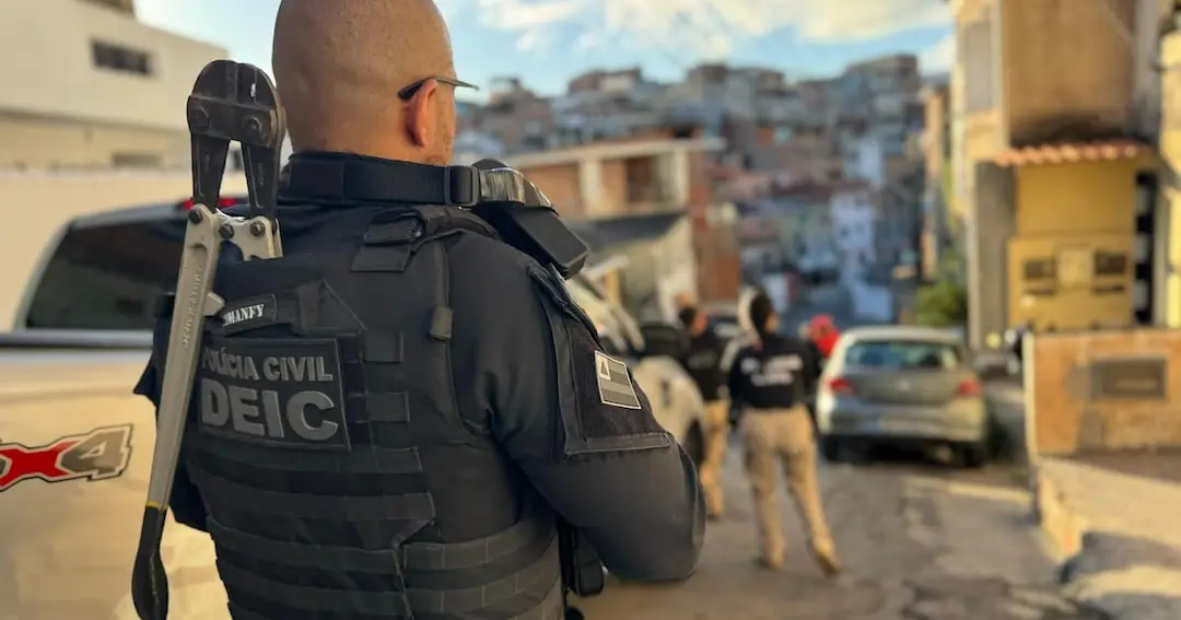 Forças de Segurança Executam 13 Mandados de Prisão Durante a Operação Hereditas na Bahia