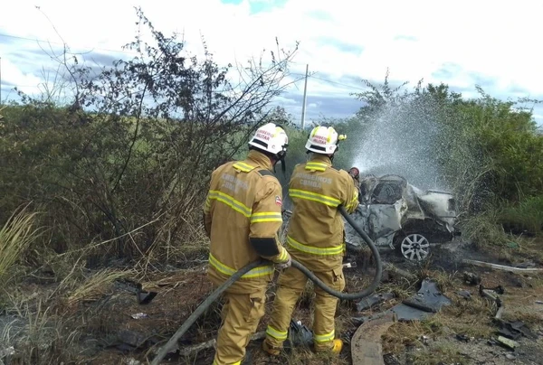 Tragédia na BR-135: quatro piauienses morrem carbonizados em Riachão das Neves