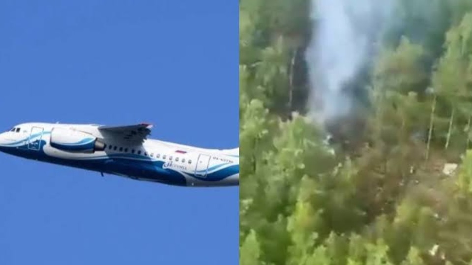 Tragédia aérea na Rússia: avião com mais de 40 pessoas cai em região remota e deixa todos mortos