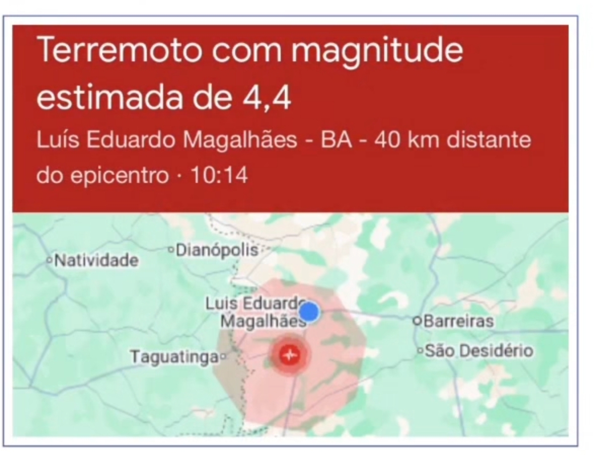 NOTA OFICIAL: DEFESA CIVIL INFORMA – Veja vídeo do momento e depois do ocorrido.