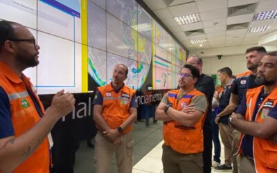Defesa Civil de Luís Eduardo Magalhães fortalece ações de prevenção e gestão de riscos durante agenda em Brasília