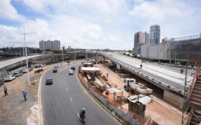 Salvador: Avenida Tancredo Neves terá interdição total nesta segunda-feira (15) por obra de novo viaduto