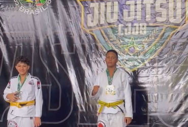 Jovem talento brilha na 3ª edição do Campeonato Brasileiro de Jiu-Jitsu em Feira de Santana