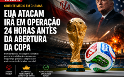 EUA atacam Irã em operação 24 horas antes da abertura da Copa