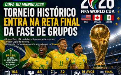 Copa do Mundo 2026: torneio histórico entra na reta final da fase de grupos