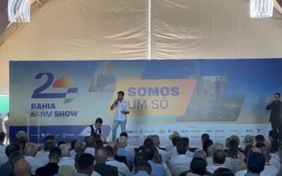 Discurso emocionante do Prefeito Junior Marabá marca abertura da 20ª Bahia Farm Show em Luís Eduardo Magalhães