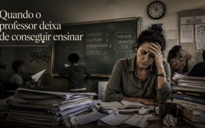 O direito à educação também é violado quando o professor deixa de conseguir ensinar