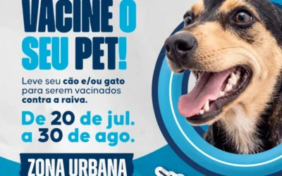 Campanha Antirrábica mobiliza população de Luís Eduardo Magalhães para proteger cães e gatos